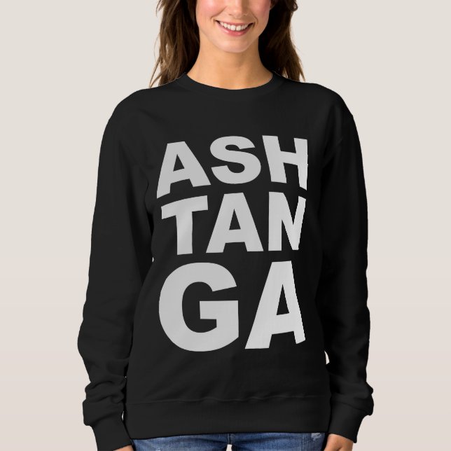 Sudadera Ashtanga Yoga Relajado Fit (Anverso)