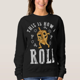 Sudadera Así Es Como Dreidel Dabbing Funny Para Hanu