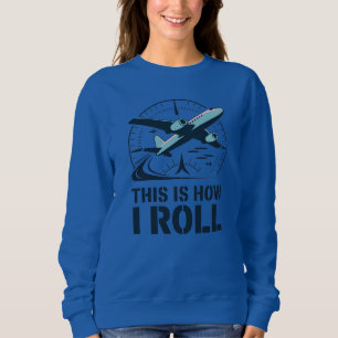 Sudadera Así Es Como Giro El Indicador De Actitud Del Pilot
