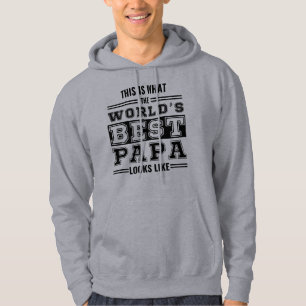 Sudadera Así es como se ve el mejor papá del mundo
