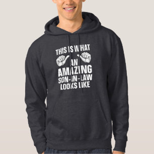 Sudadera Así es como se ve un asombroso yerno