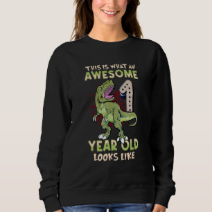 Sudadera Así es como se ve un maravilloso niño de 1 año