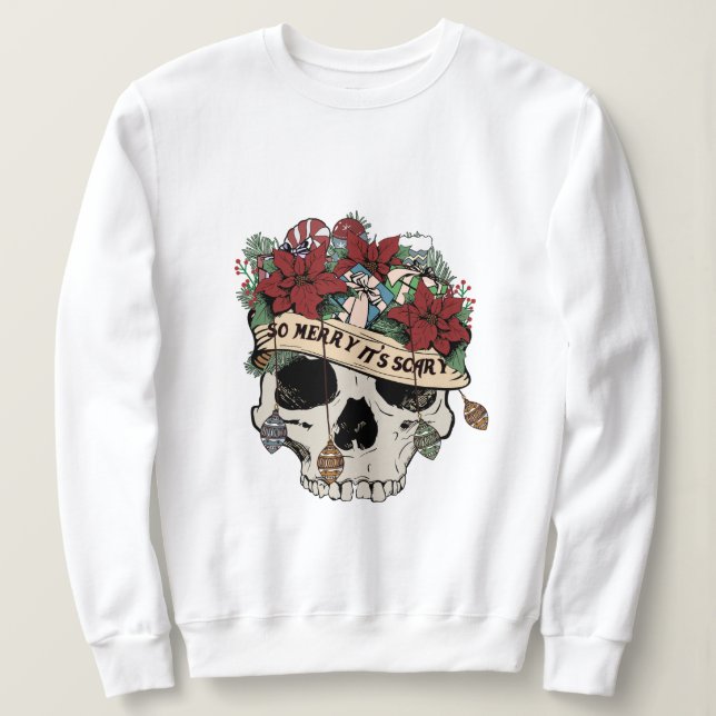 Sudadera Así que alegre su miedo (Anverso del diseño)