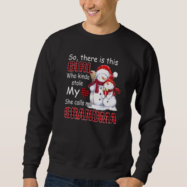 Sudadera Así Que Hay Un Chica Que Me Robó El Corazón. (Anverso)