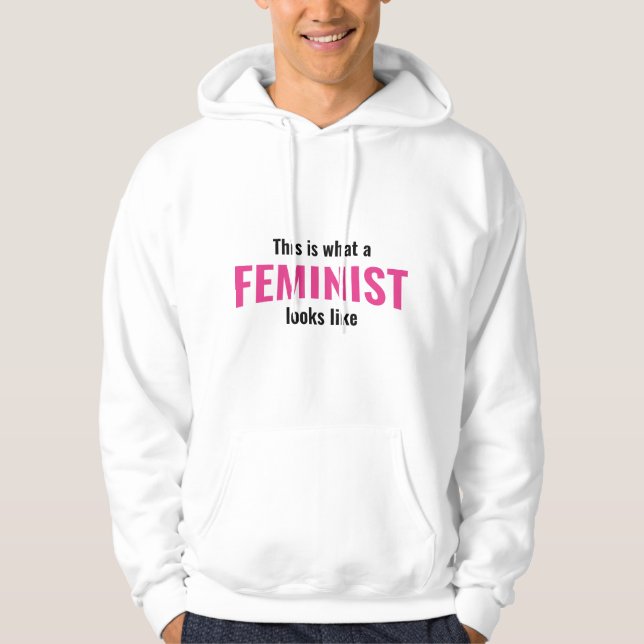 Sudadera Así Se Ve La Feminista (Anverso)