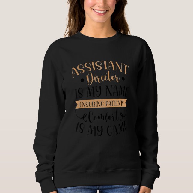 Sudadera Asistente de actividad Director asistente 2 (Anverso)