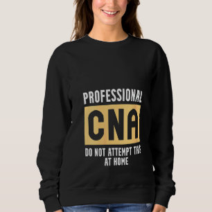 Sudadera Asistente De Enfermería Certificada Por Mujeres Cn