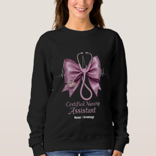 Sudadera Asistente de Enfermería certificado CNA Coquette B