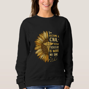 Sudadera Asistente de Enfermería certificado Cna Nurse Sunf
