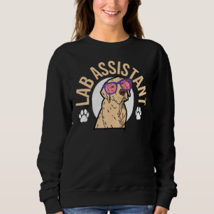 Sudadera Asistente de laboratorio Labrador Recuperador Perr