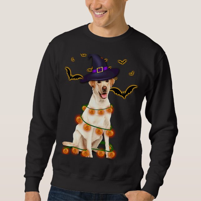 Sudadera Asistente de Labrador Gorra Luz de árbol Salón Fie (Anverso)