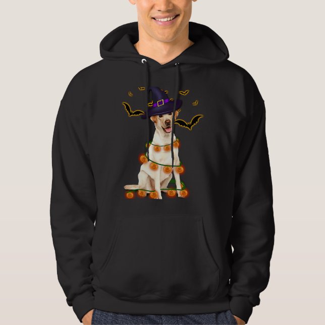 Sudadera Asistente de Labrador Gorra Luz de árbol Salón Fie (Anverso)