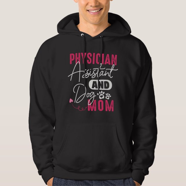 Sudadera Asistente de Médico Mamá Perro Regalo Asistente de (Anverso)