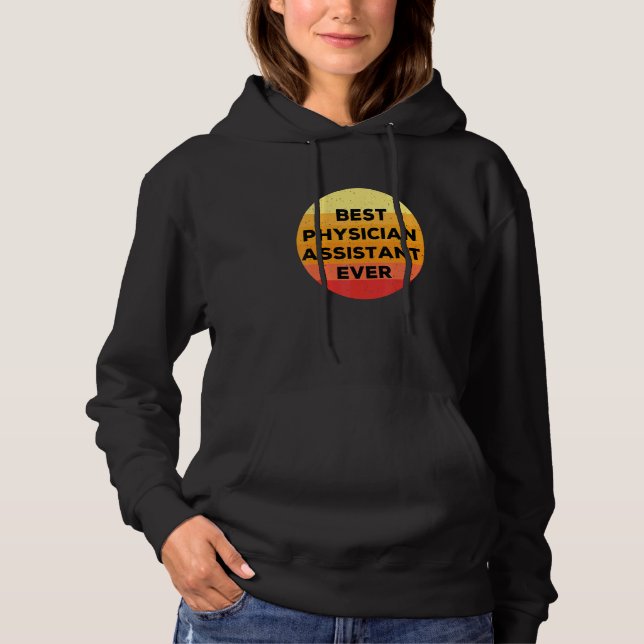 Sudadera Asistente de Mejor Médico de la Historia (Anverso)