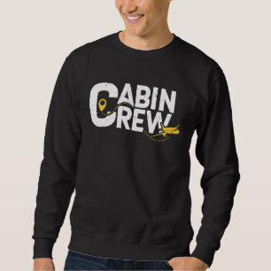 Sudadera Asistente de Vuelo Tripulación de Cabina Aeromozza