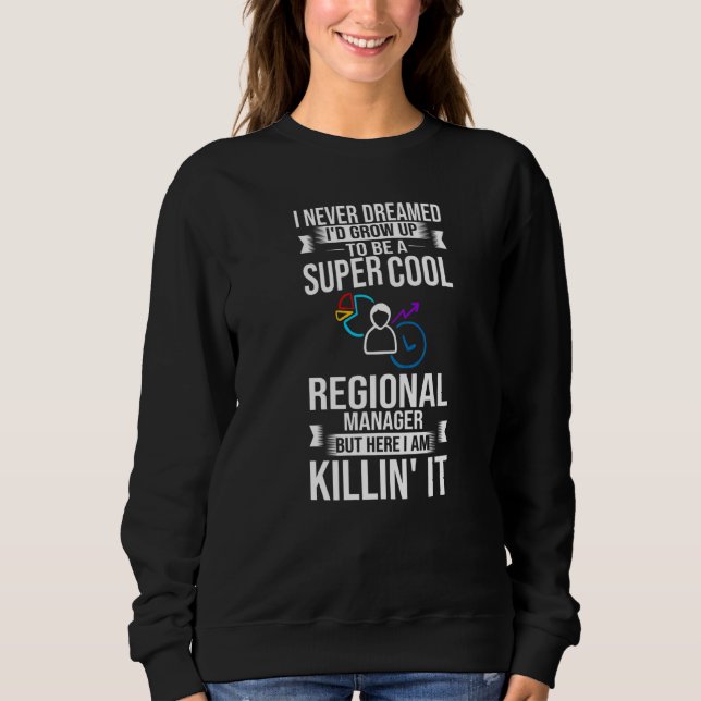 Sudadera Asistente del Gerente Regional para la Administrac (Anverso)