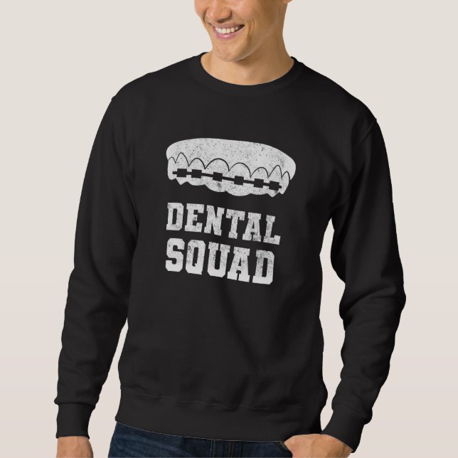 Sudadera Asistente Dental Equipo de Dentista Dientes Cirugí (Anverso)