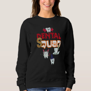 Sudadera Asistente Dental Equipo De Dentista Dientes Hallow