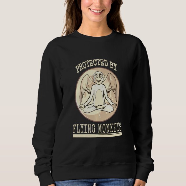 Sudadera Asistente Gracioso Protegido Bruja Malvada Obtén M (Anverso)