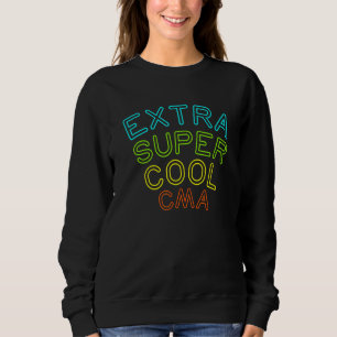 Sudadera Asistente Médico Certificado Cma Extra Cool
