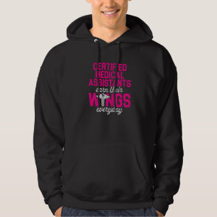 Sudadera Asistente Médico Certificado por Cma Earn Wing Ass