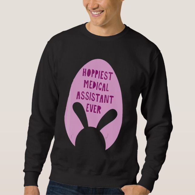 Sudadera Asistente Médico Más Feliz del Mundo Profesión (Anverso)