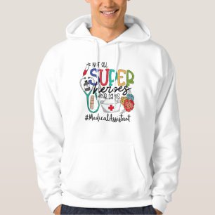 Sudadera Asistente médico no todos los superhéroes usan cap