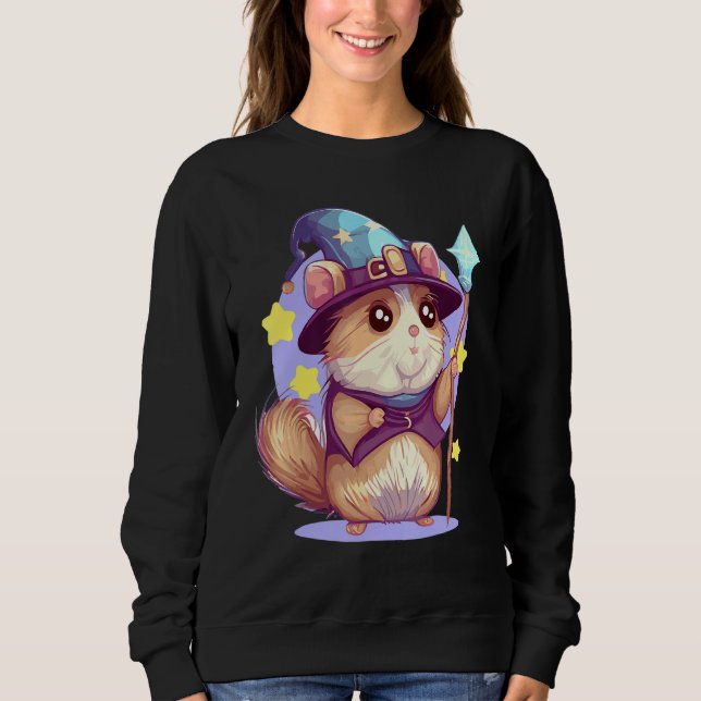 Sudadera Asistente para cortar Hamster RPG Geek Rolleplay T (Anverso)