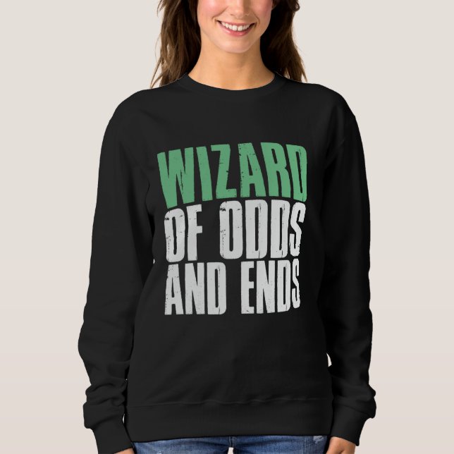 Sudadera Asistente para las probabilidades y el fin de papá (Anverso)