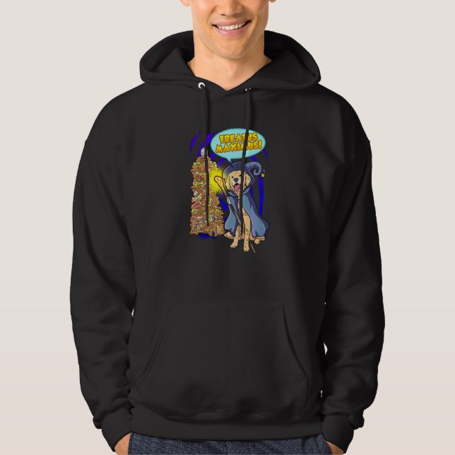 Sudadera Asistente Perro Golden Retriever Magic Wand Castin (Anverso)