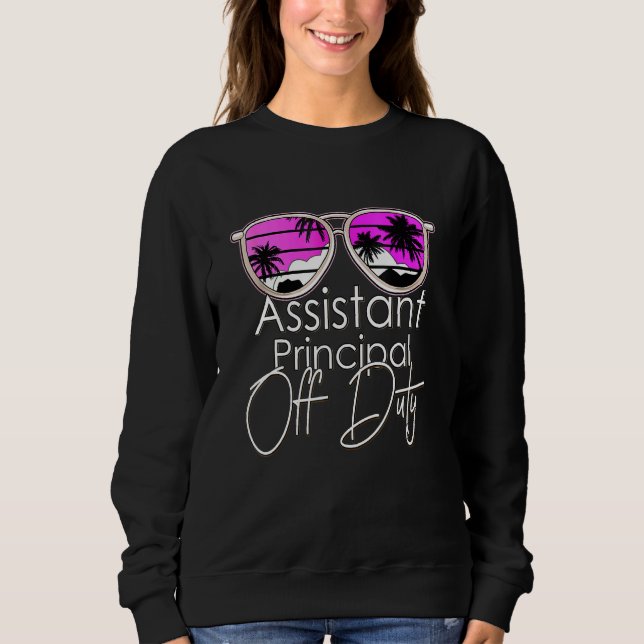 Sudadera Asistente Principal De Duty Sungafas De Sol Beach  (Anverso)