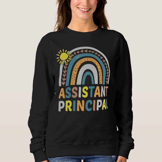 Sudadera Asistente Principal de Trabajo en el Campo Arcoiri (Anverso)
