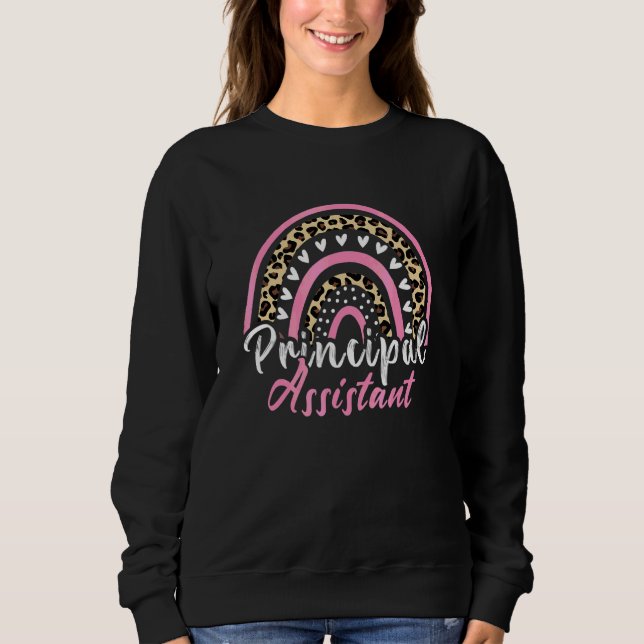 Sudadera Asistente Principal de Trabajo en el Campo Arcoiri (Anverso)