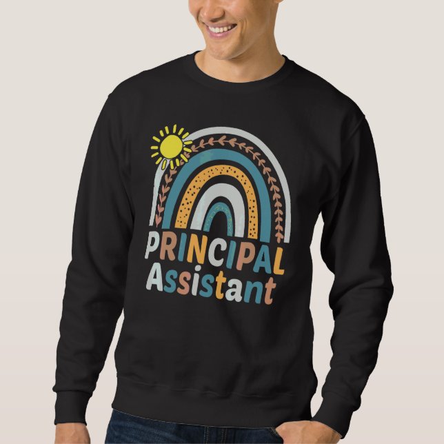 Sudadera Asistente Principal de Trabajo en el Campo Arcoiri (Anverso)