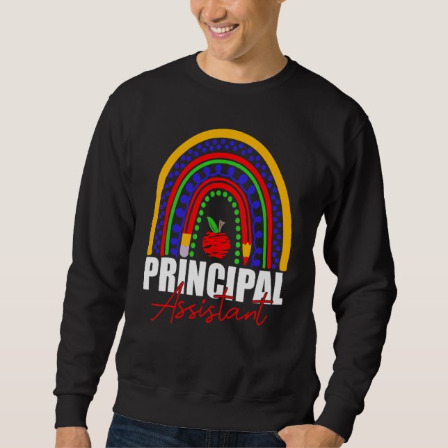 Sudadera Asistente Principal de Trabajo en el Campo Arcoiri (Anverso)