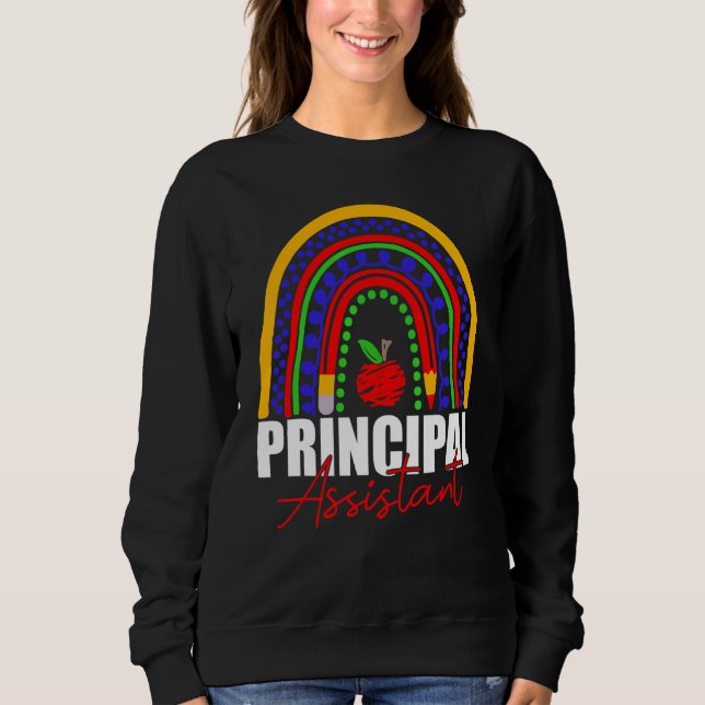 Sudadera Asistente Principal de Trabajo en el Campo Arcoiri (Anverso)
