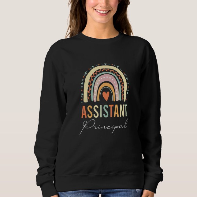 Sudadera Asistente Principal de Trabajo en el Campo Arcoiri (Anverso)