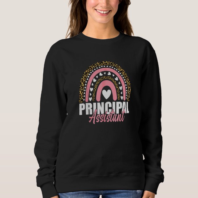 Sudadera Asistente Principal de Trabajo en el Campo Arcoiri (Anverso)