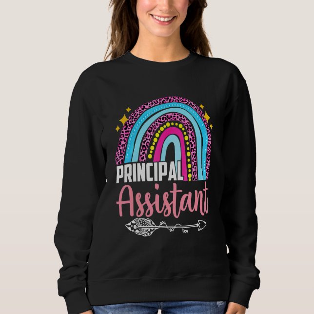 Sudadera Asistente Principal de Trabajo en el Campo Arcoiri (Anverso)
