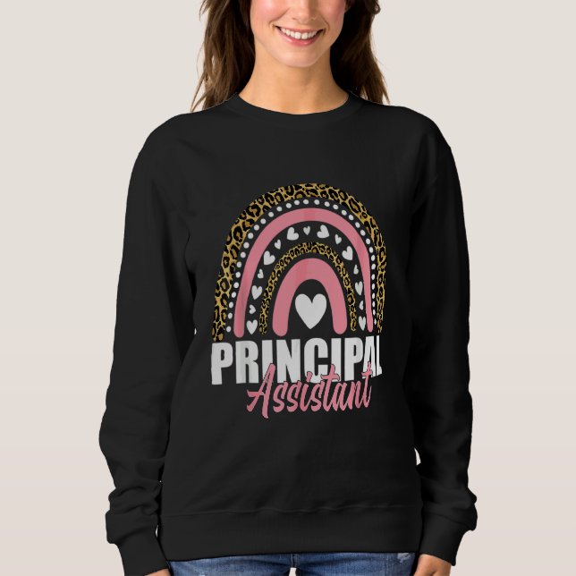 Sudadera Asistente Principal de Trabajo en el Campo Arcoiri (Anverso)