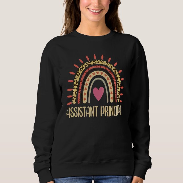 Sudadera Asistente Principal de Trabajo en el Campo Arcoiri (Anverso)