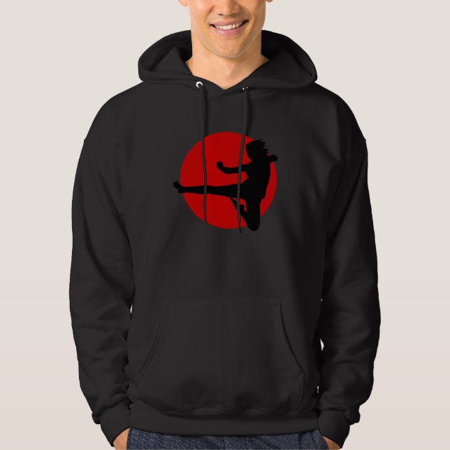 Sudadera Ask Me About Kyokushin Karate Martial Artist Sport (Anverso)