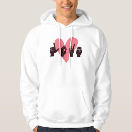 Sudadera ASL Love IV - El día de San Valentín