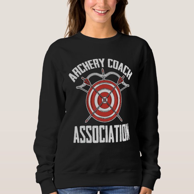 Sudadera Asociación de Entrenadores de Tiro con Arco  Arque (Anverso)