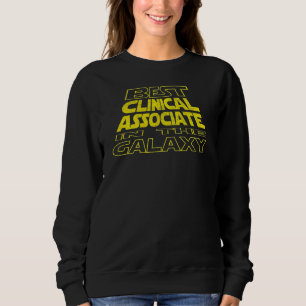 Sudadera Asociado Clínico Diseño Parte Trasera Espacial