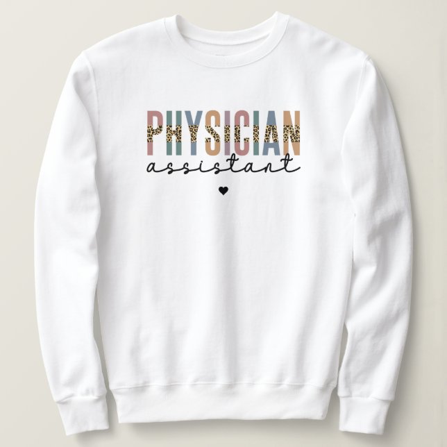 Sudadera Asociado de Médico Auxiliar de Médico (Anverso del diseño)