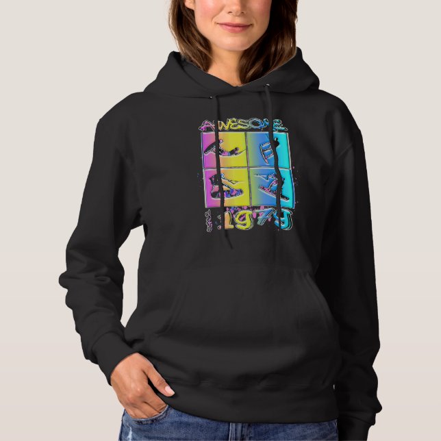 Sudadera Asombroso desde el estilo de vida de Wakeboard de  (Anverso)