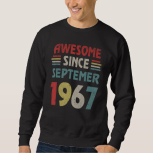 Sudadera Asombroso niño de 55 años desde septiembre de 1967