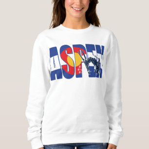 Sudadera Aspen Colorado con Skier