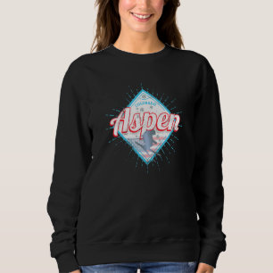 Sudadera Aspen Colorado Esquiador Retro Vintage Vacaciones 